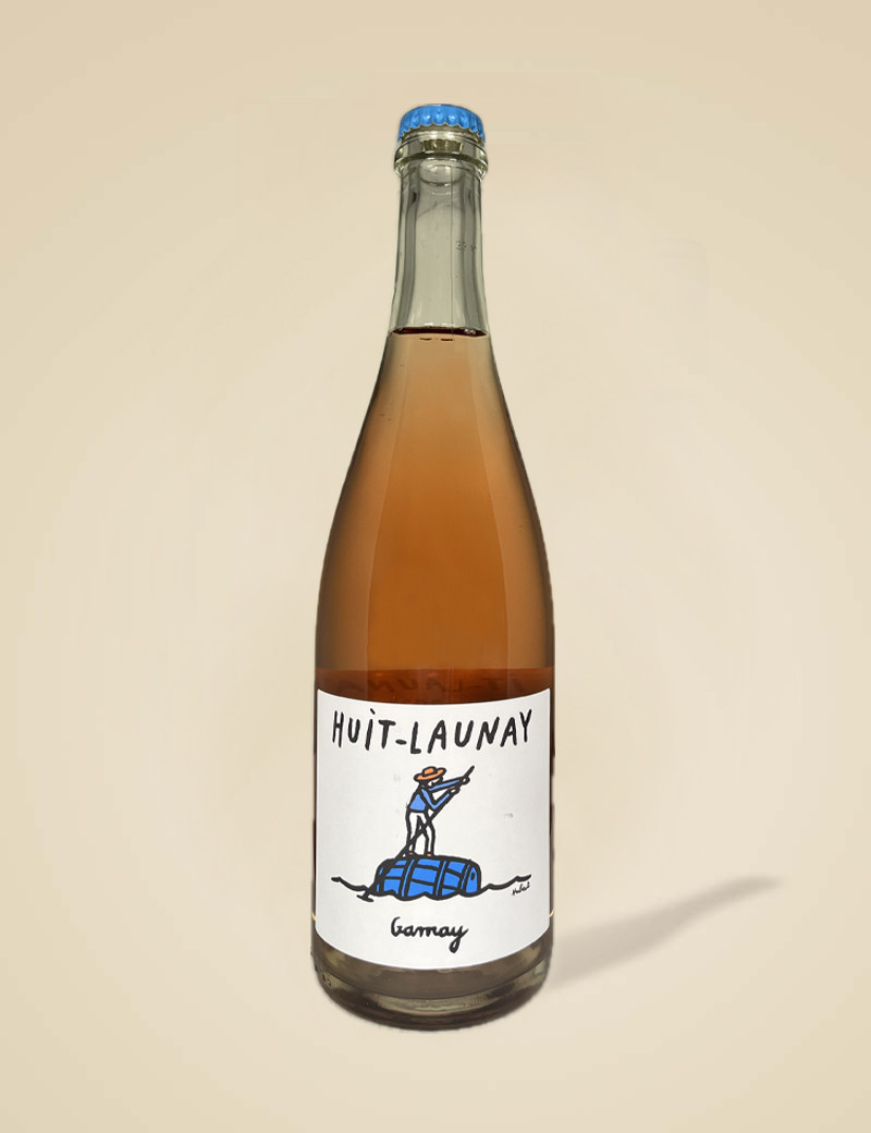 Petillant Naturel Rosé - Alexandre Giquel - Huit Launay